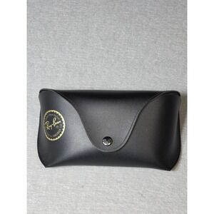 Ray ban Sunglasses Case Black Leather